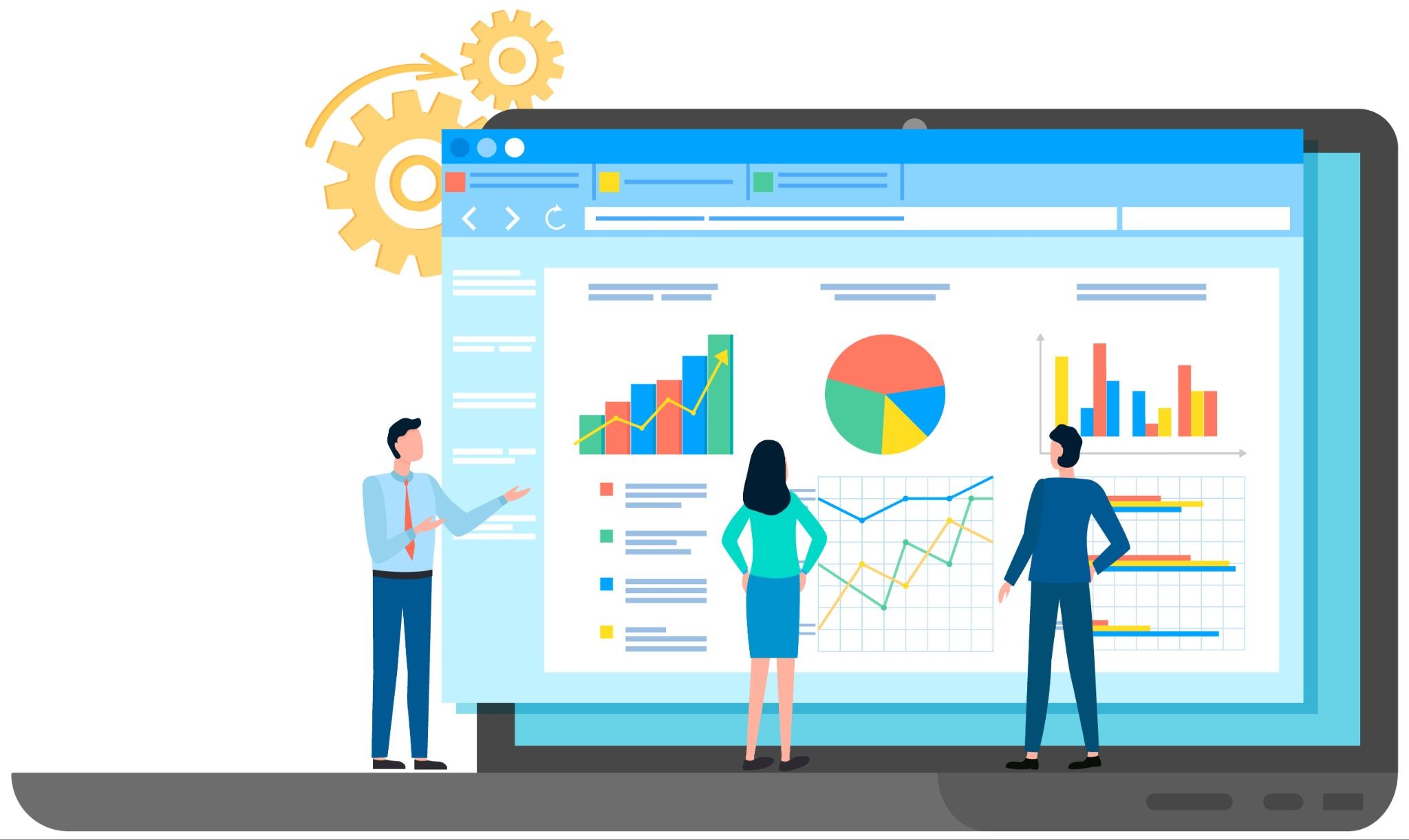 SEO対策の効果測定と改善アプローチの画像