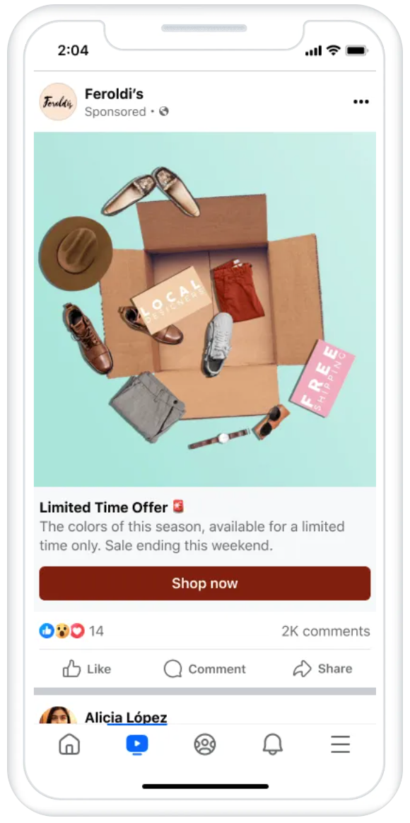 フィード広告の画像